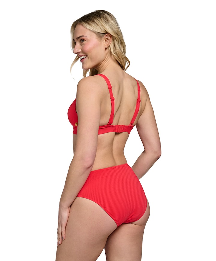 Dames bikinitop rood