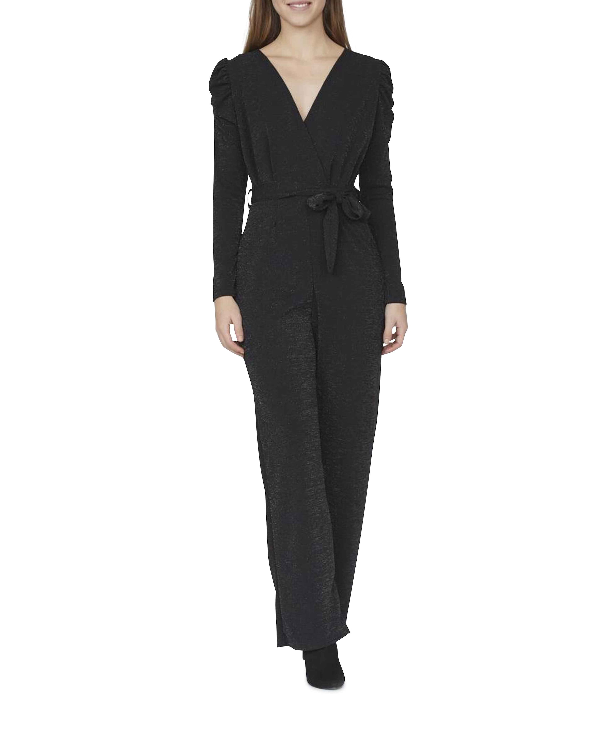EGINA-JU18 dames jumpsuit zwart