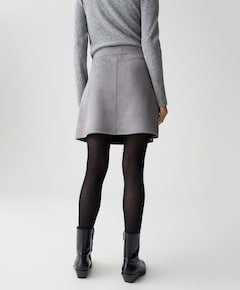 Dames rok grijs