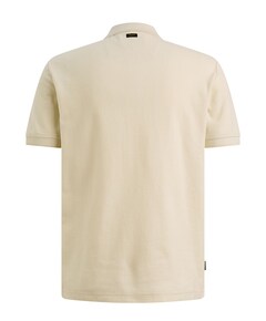 Heren polo ecru