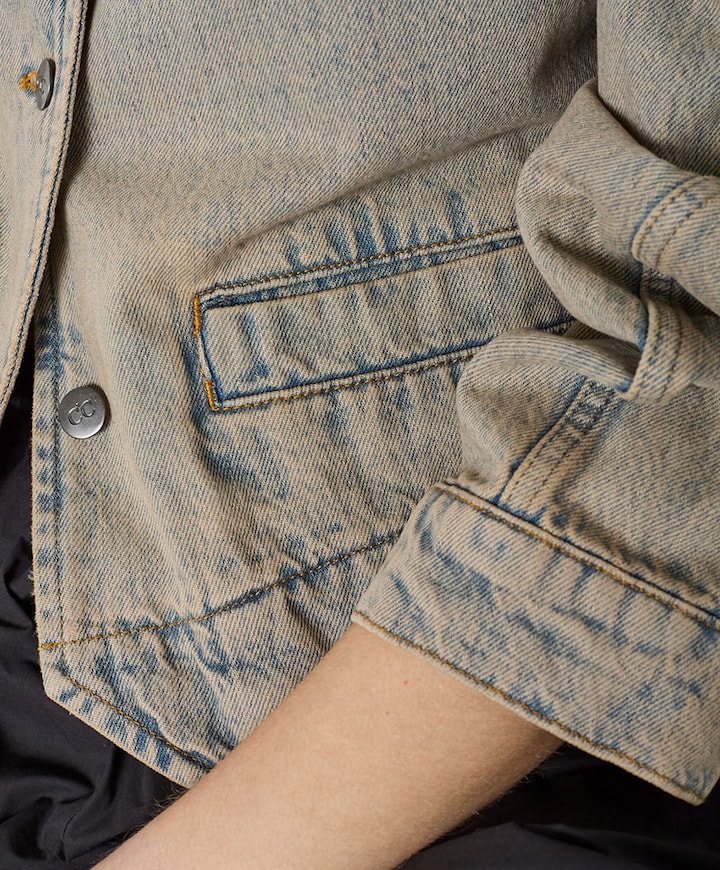 Dames spijkerjas  blauw