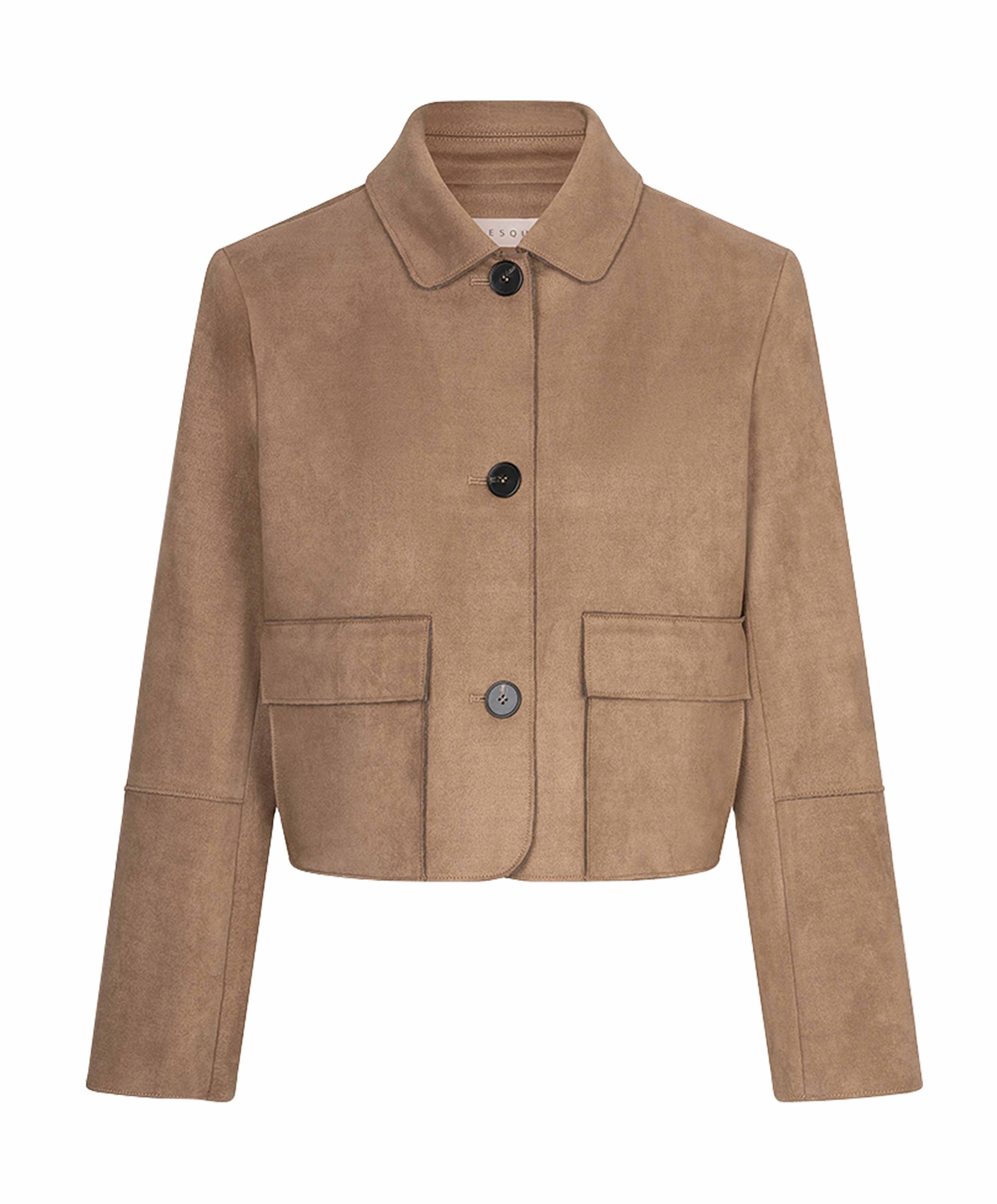 Dames jas beige