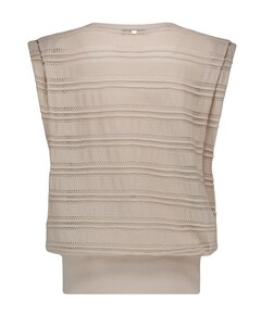 Dames top beige