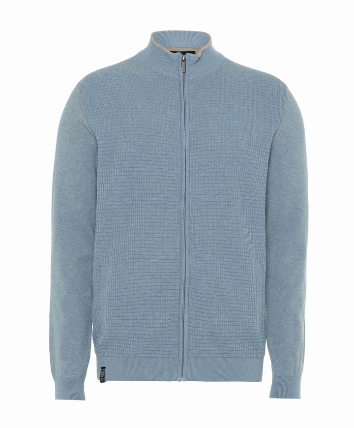 Heren vest blauw