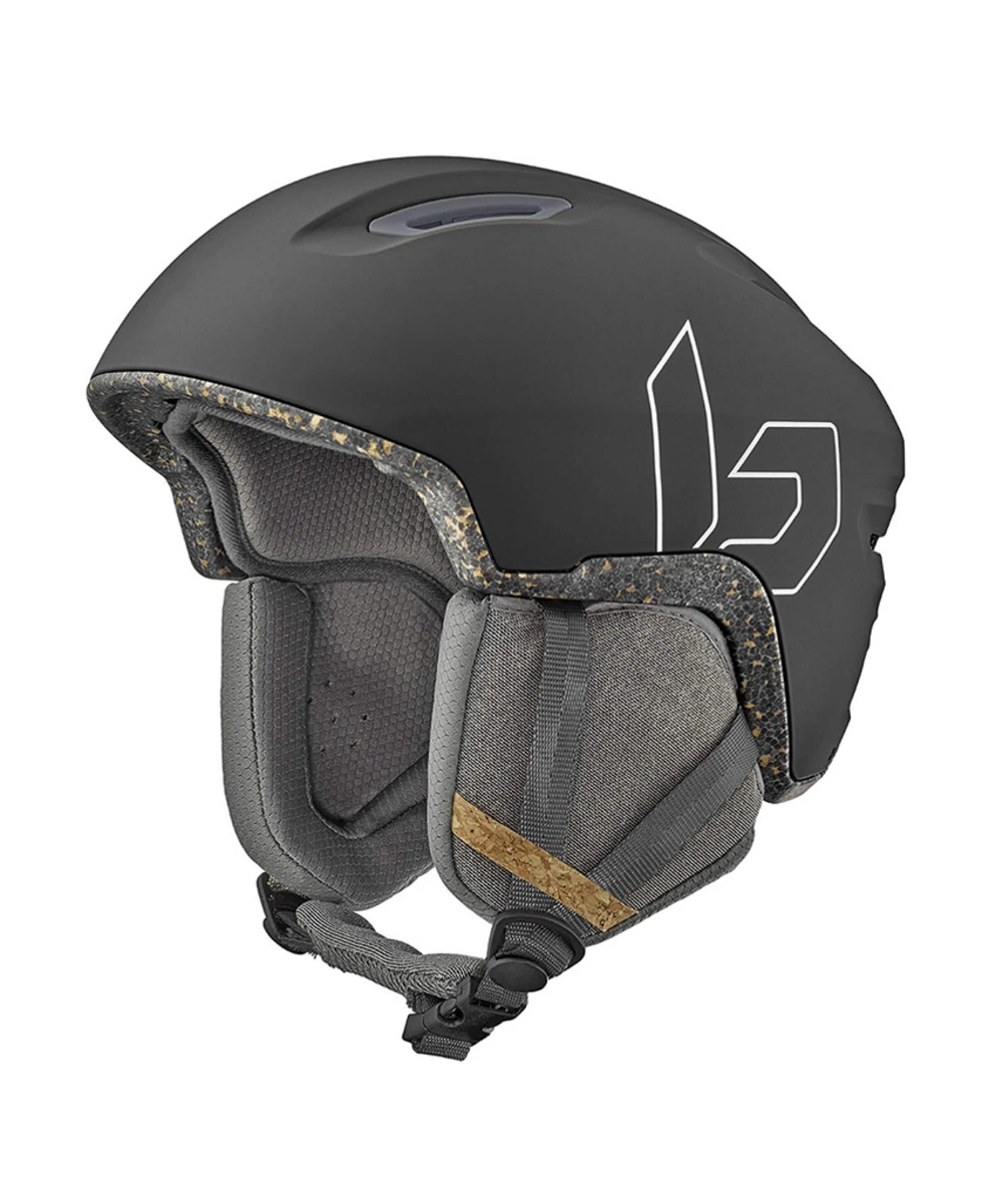 Skihelm zwart