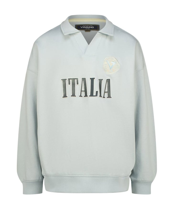 Jongens sweater blauw