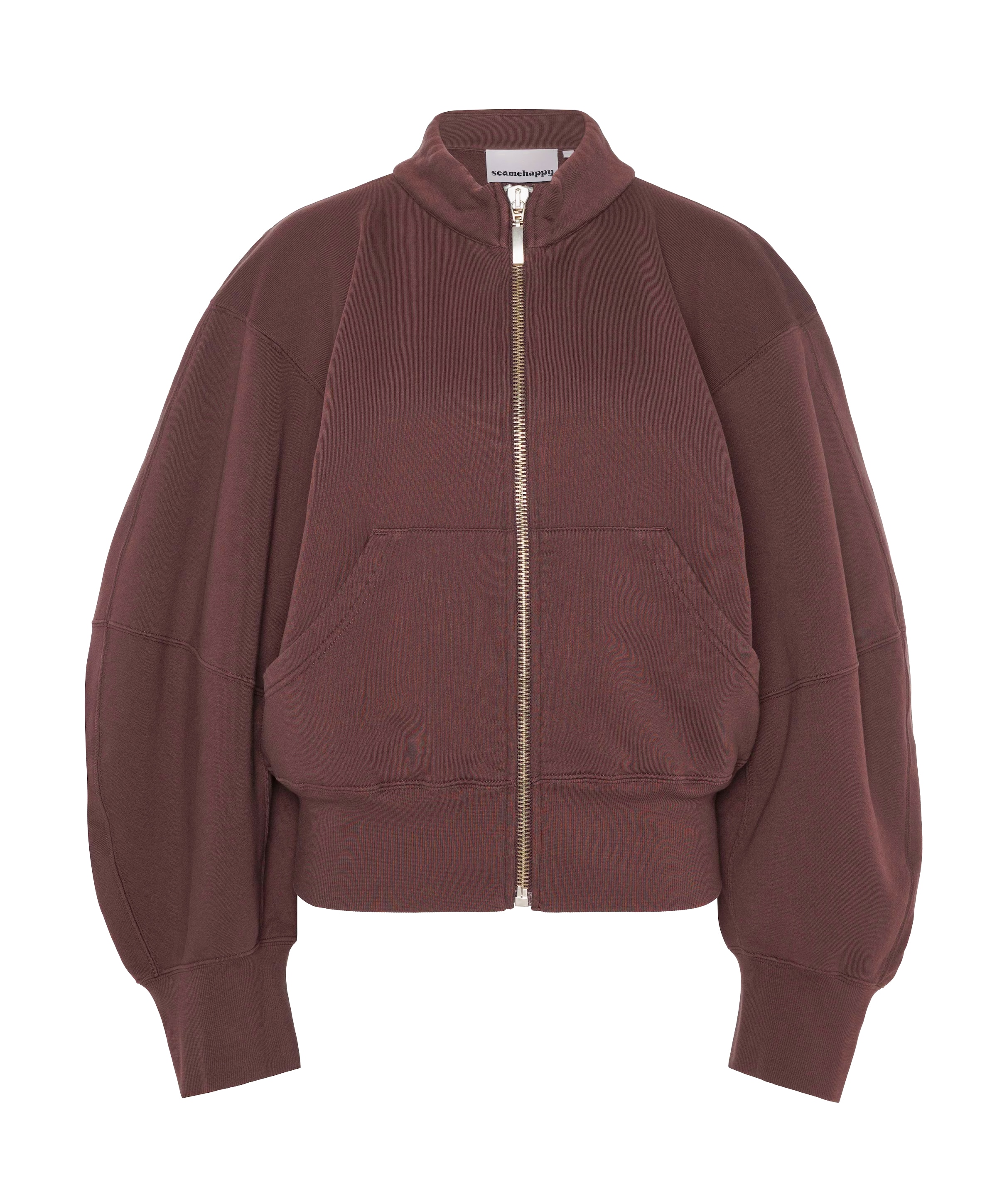 Dames vest bruin