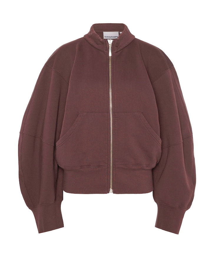 Dames vest bruin