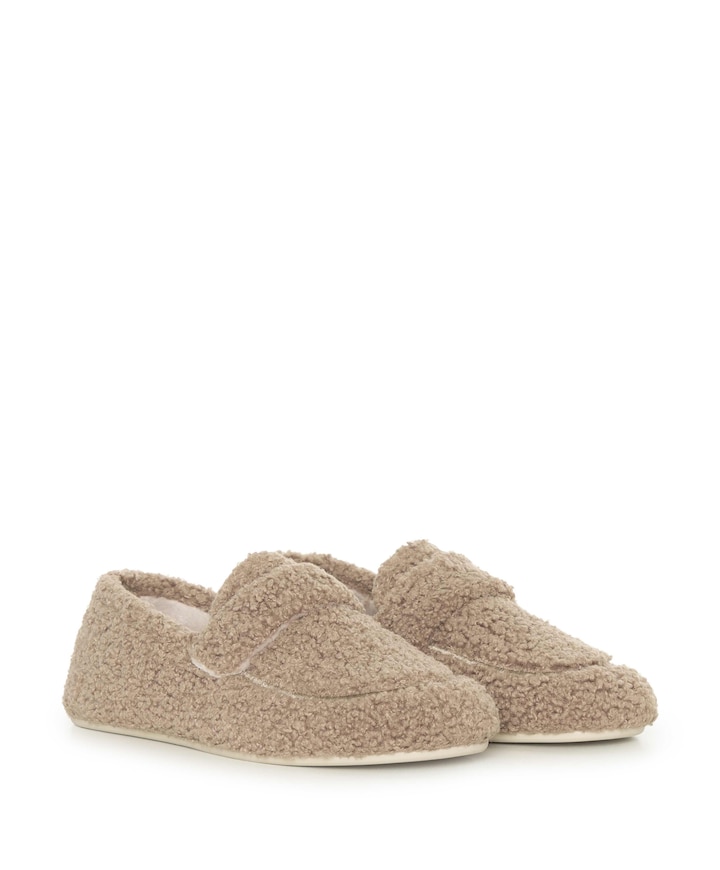 Unni dames pantoffels beige