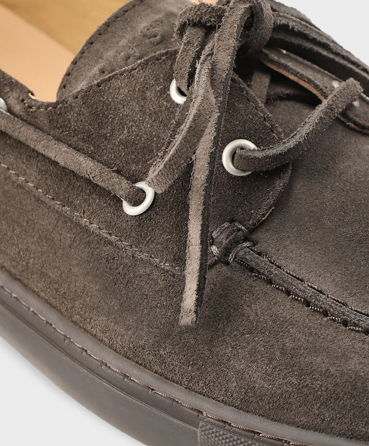 heren moccasins bruin