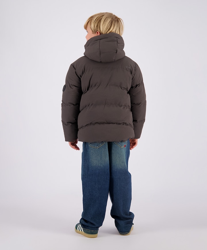 Jongens jas bruin