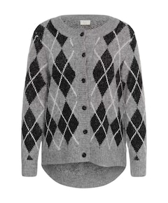 Dames vest grijs