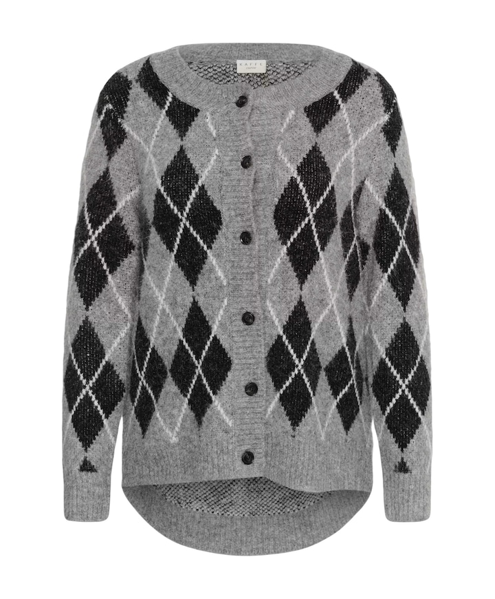 Dames vest grijs