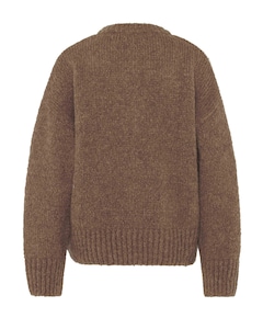 Dames vest bruin