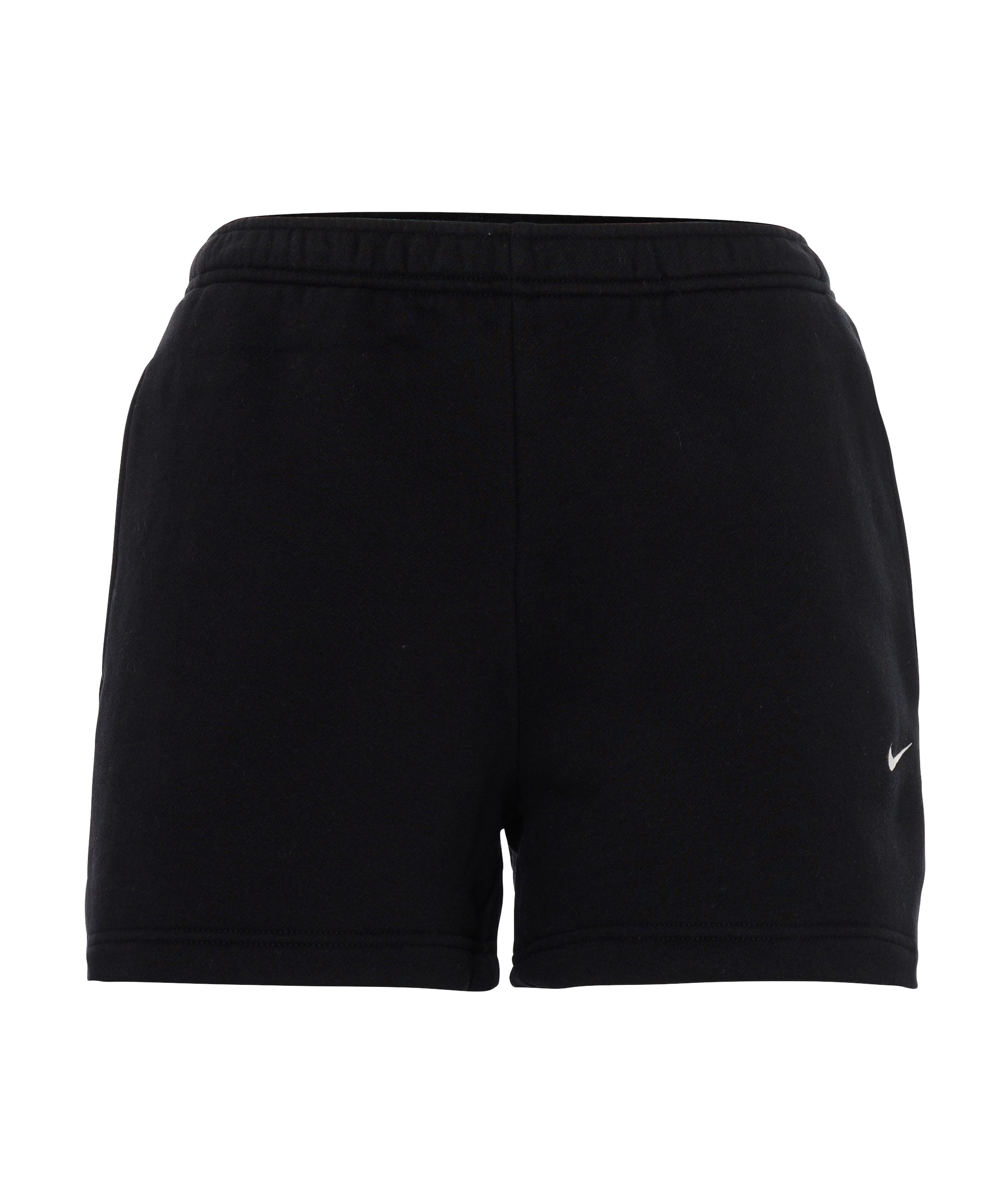 W Nk Stdo Flc Mr Std 4in dames shorts zwart