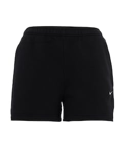 W Nk Stdo Flc Mr Std 4in dames shorts zwart