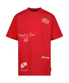 Jongens t-shirt rood