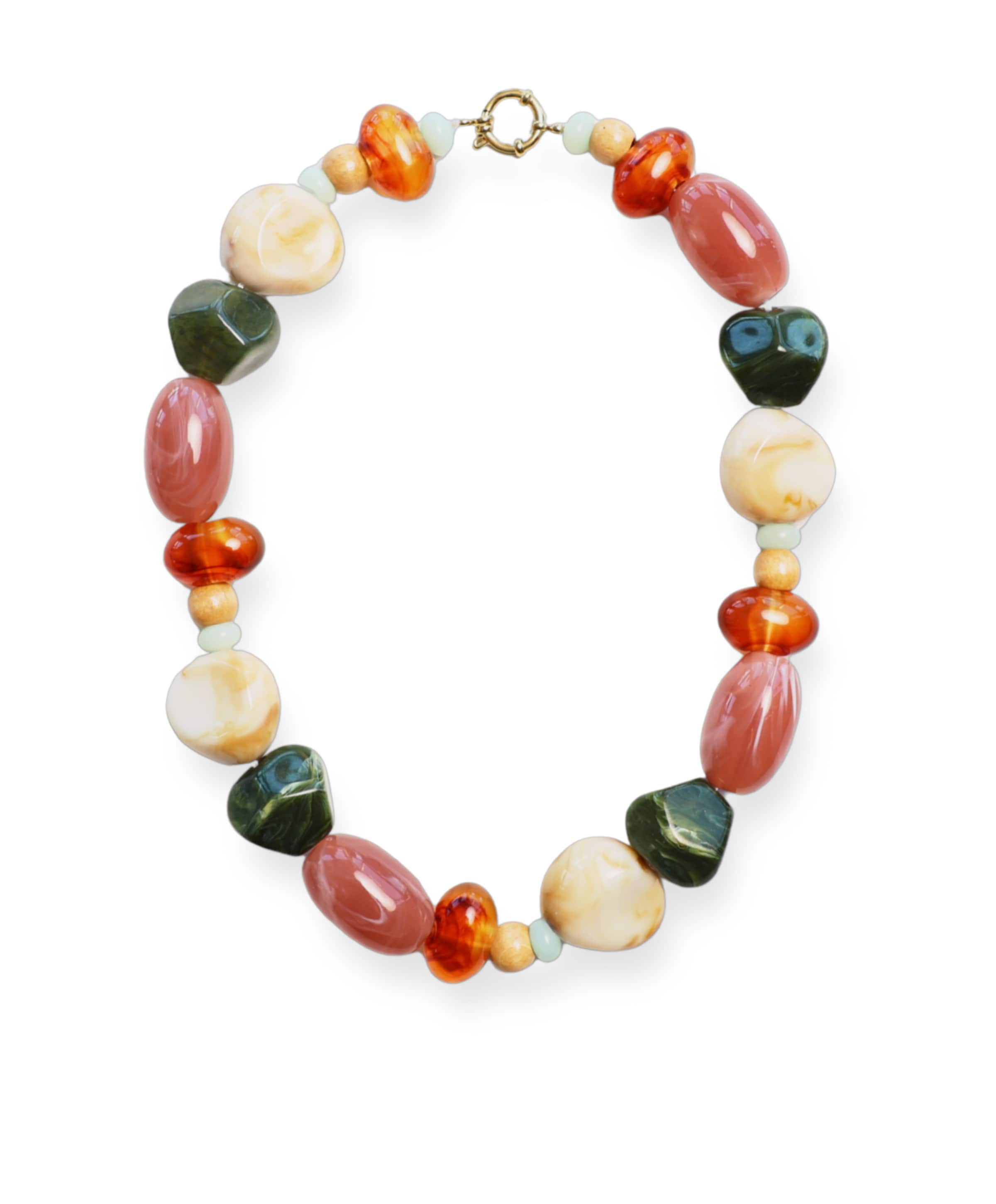 Dames ketting multicolor
