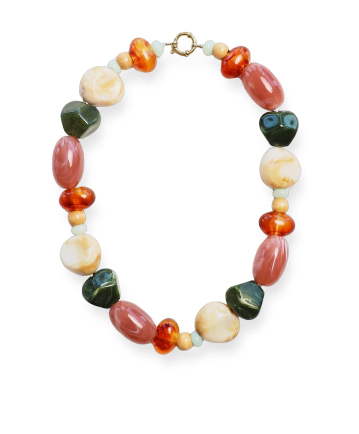 Dames ketting multicolor