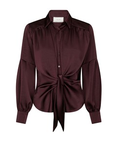 Dames blouse bordeaux