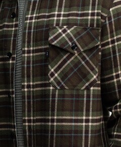 Heren overshirt groen