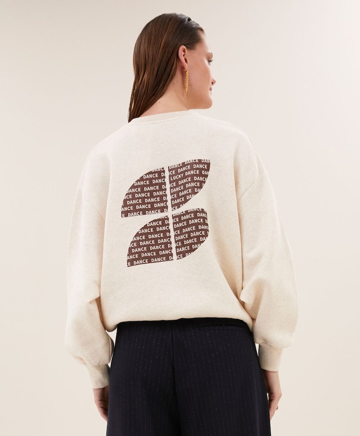 Dames sweater beige