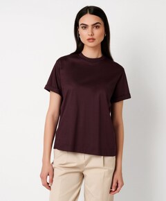 Dames T-shirt bordeaux