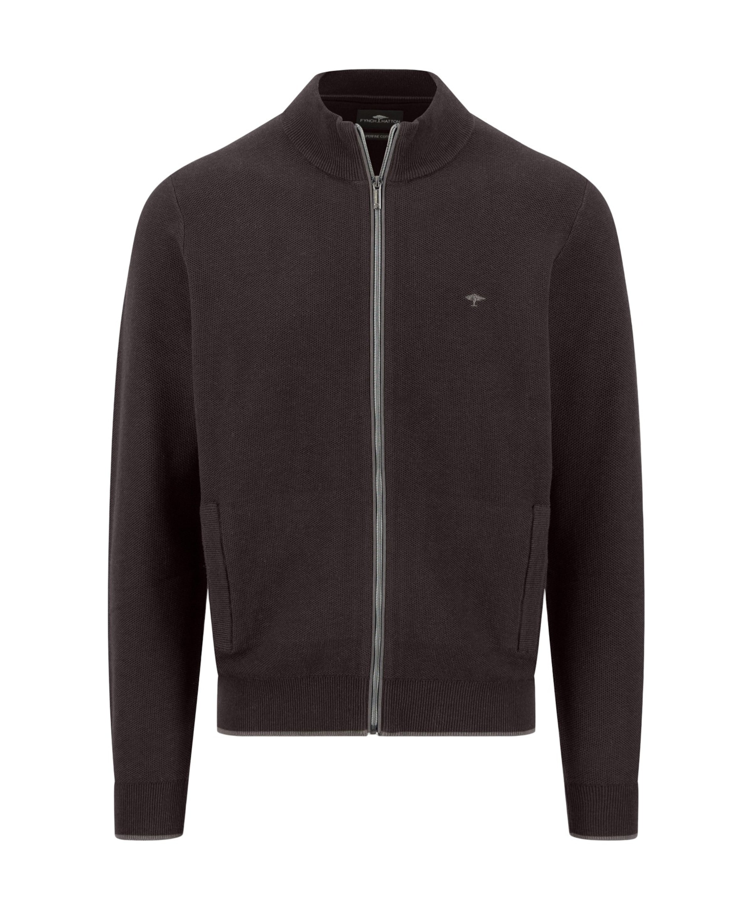 Heren vest bruin