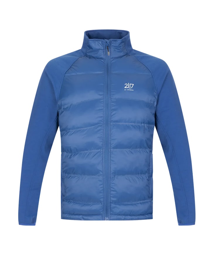 Heren ski-jas blauw