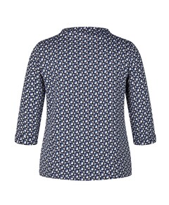 Dames longsleeve blauw