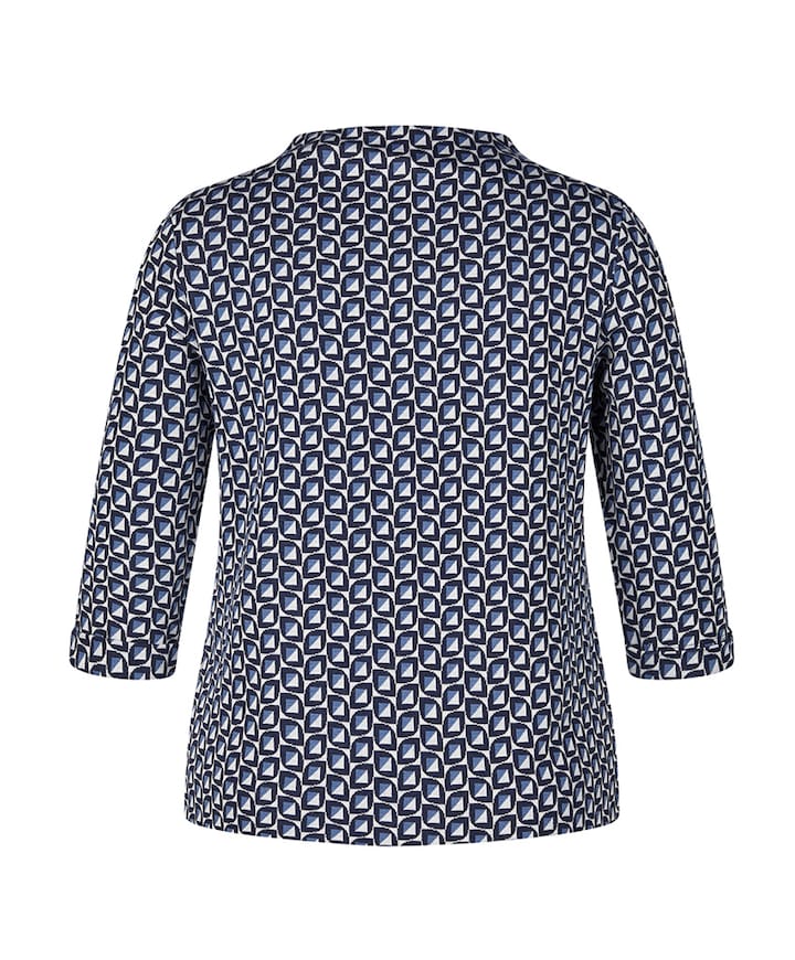 Dames longsleeve blauw