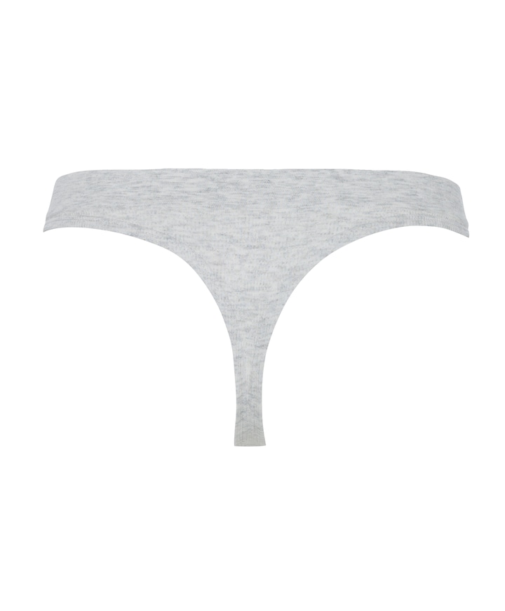 Dames string grijs