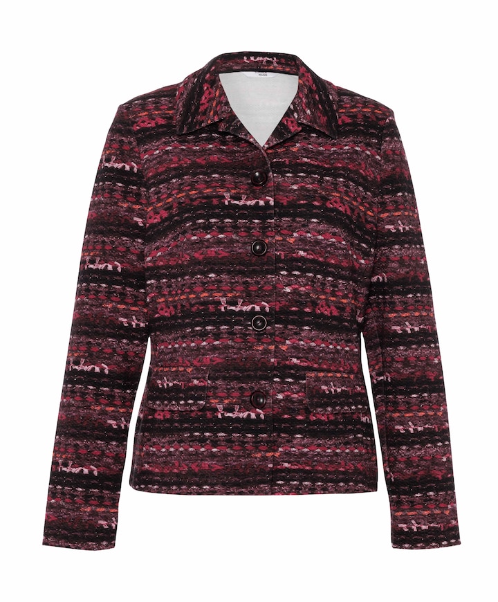 Dames jas bordeaux