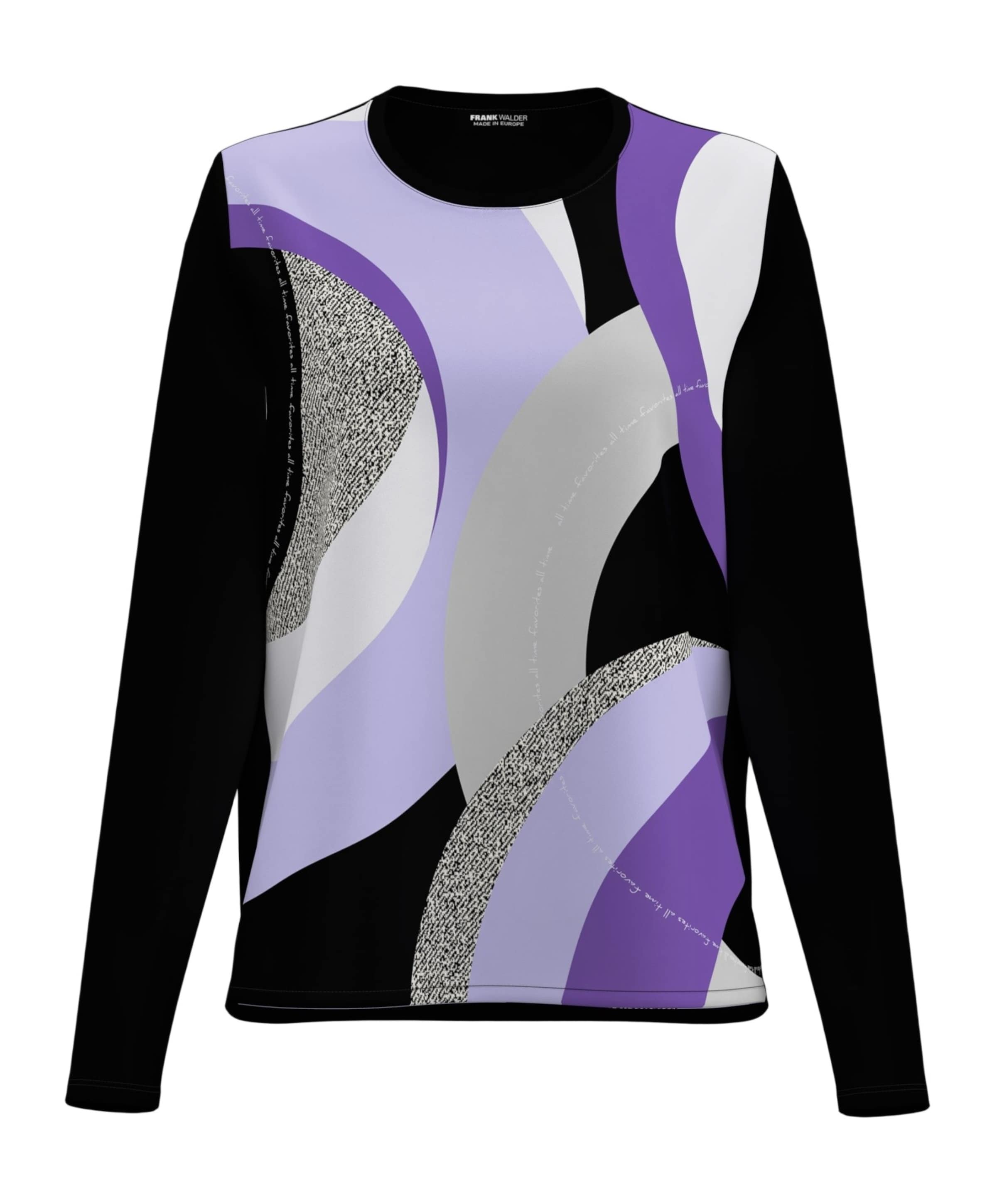 Dames longsleeve paars