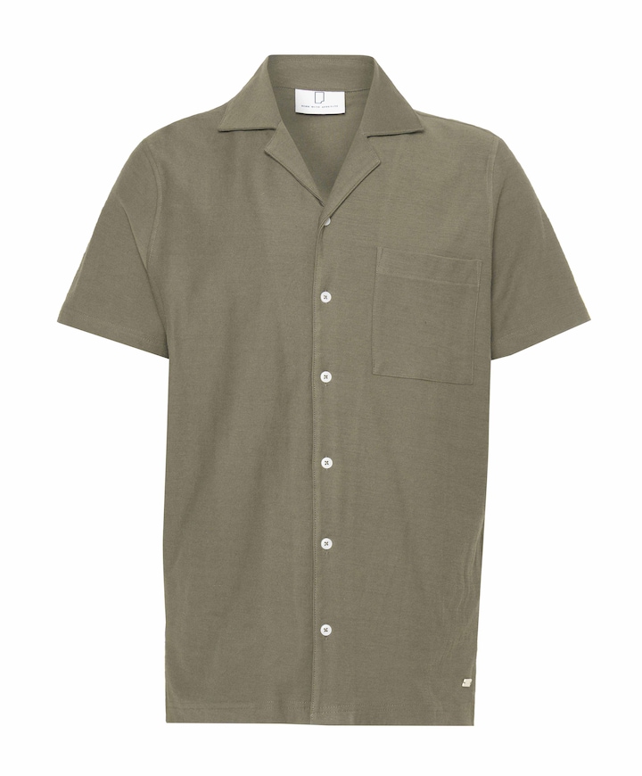 Heren overshirt bruin