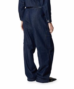 Denim Cargo Pull On Tall jeans blauw