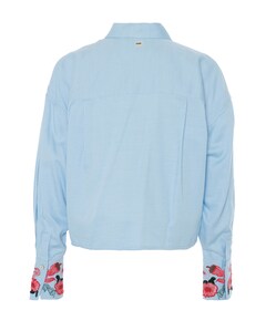 Dames blouse blauw