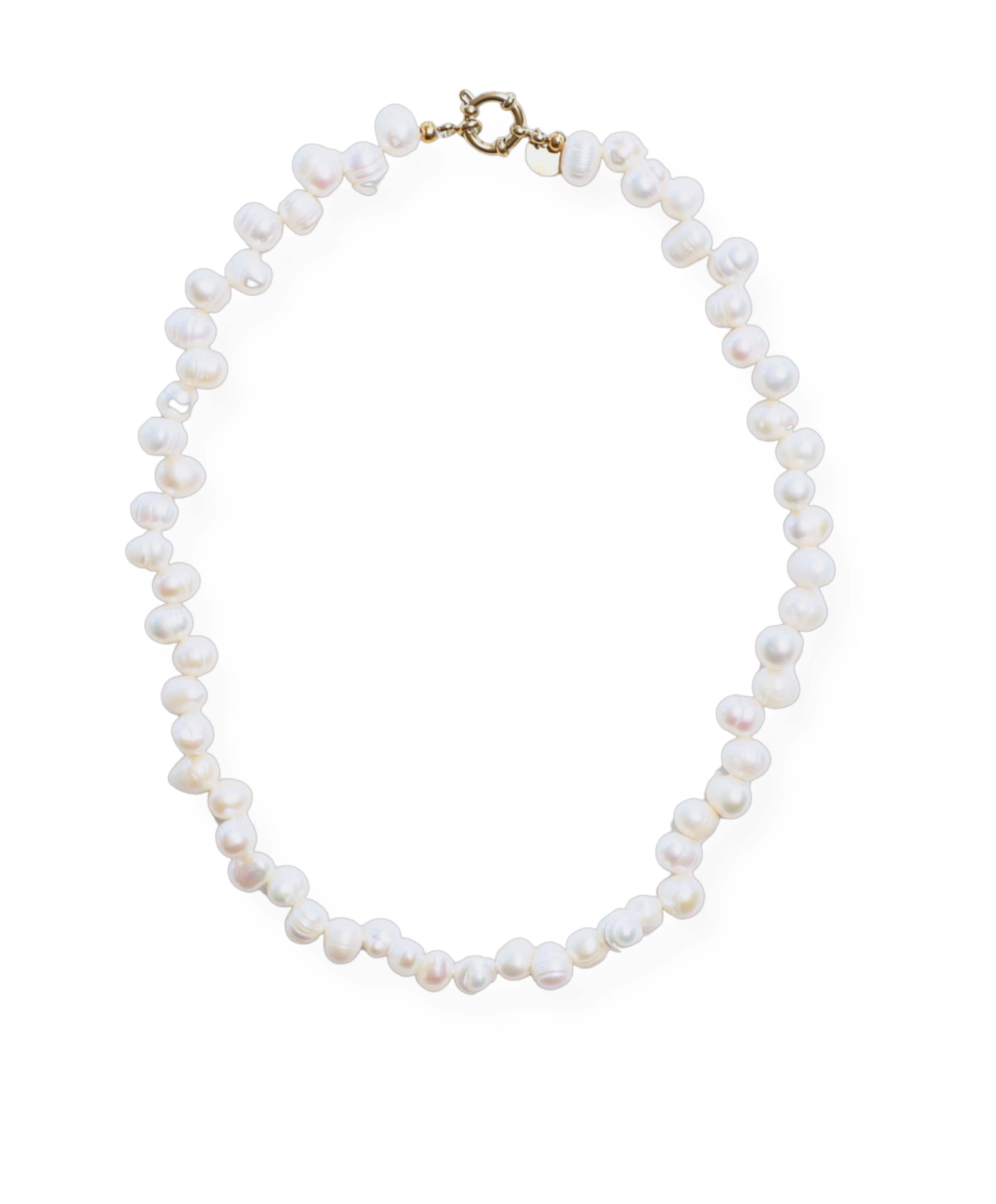 Dames ketting wit