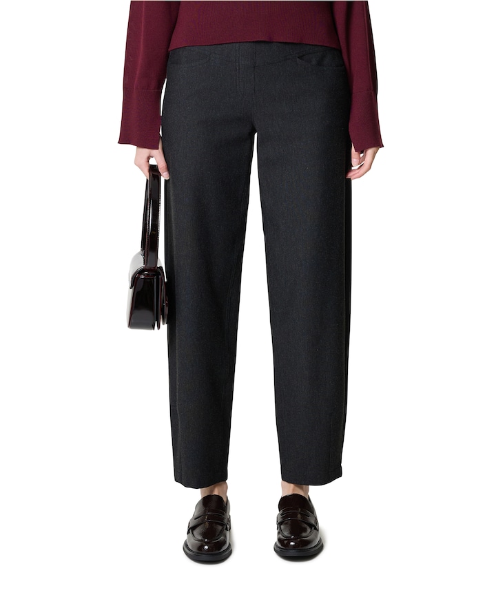 Elin jogg long dames broek grijs