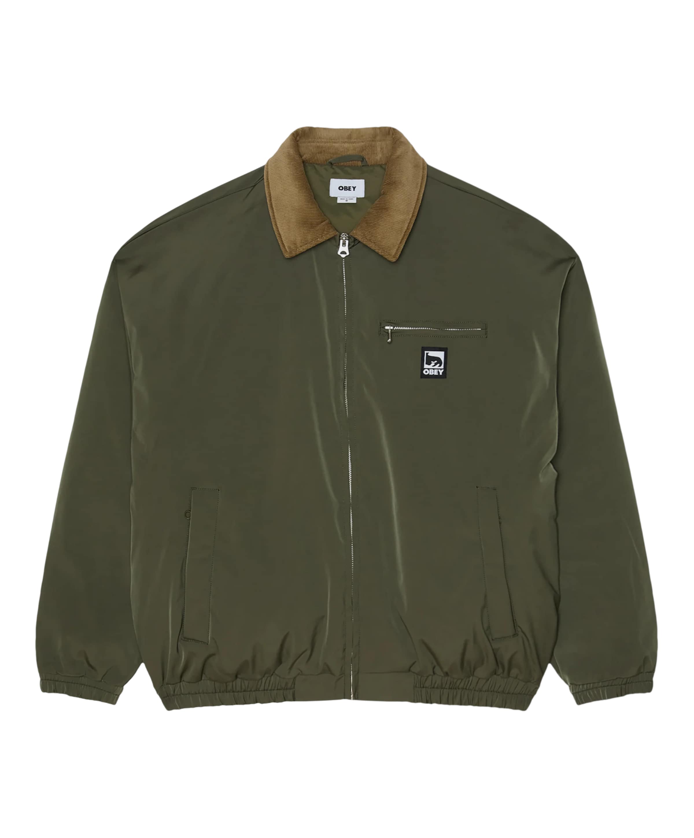 Heren jas groen