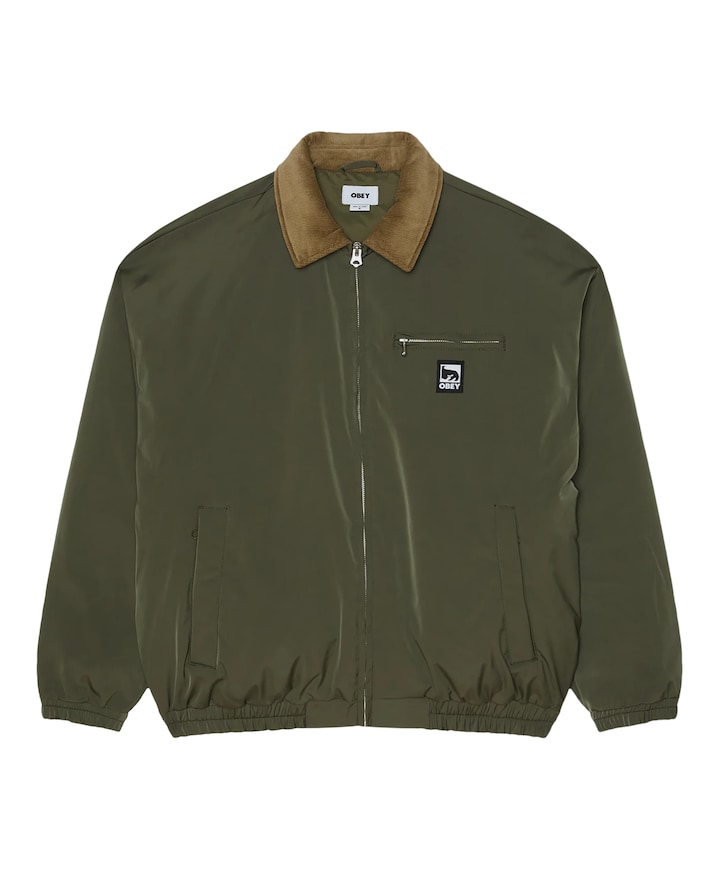 Heren jas groen