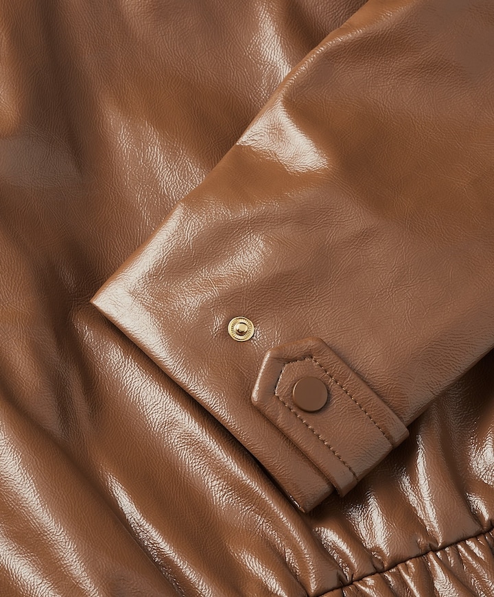Dames blazer bruin