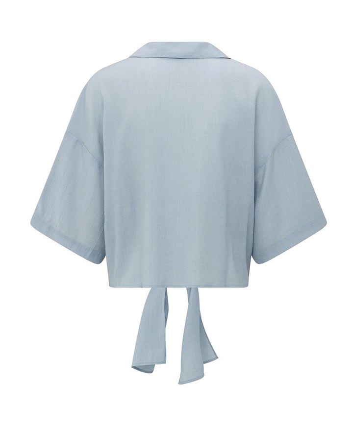 Blouse blauw