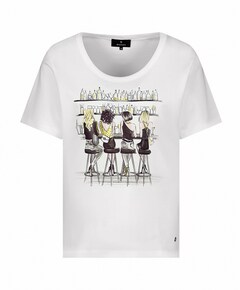 Dames T-shirt ecru
