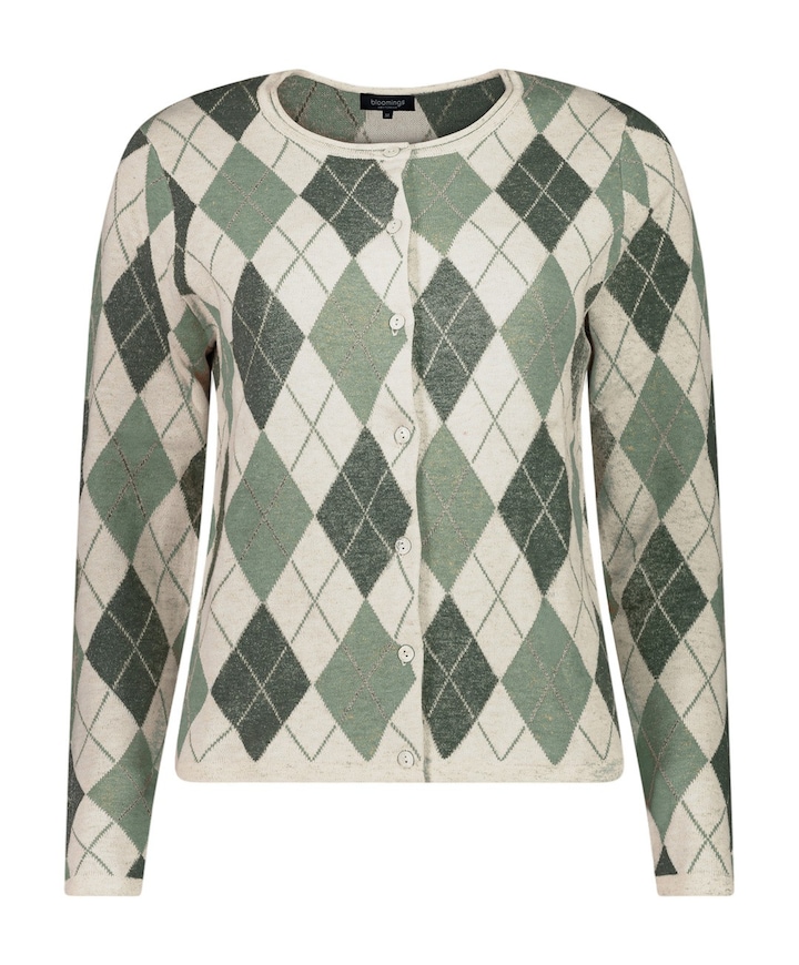 Dames vest groen