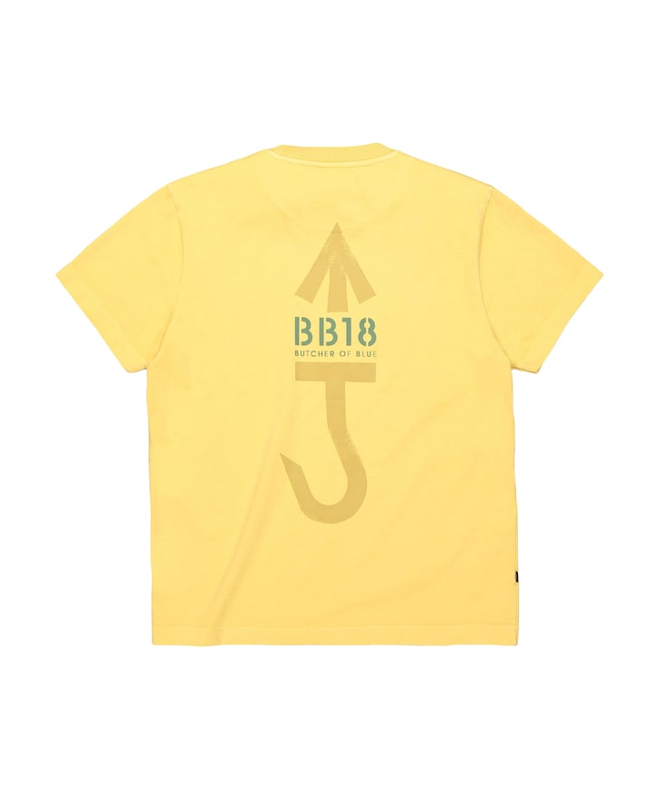 Heren T-shirt geel
