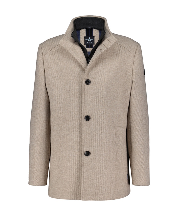 Heren jas beige
