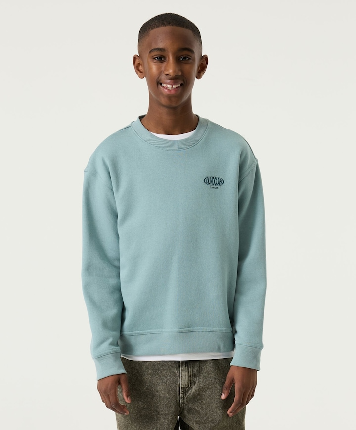 Jongens sweater blauw