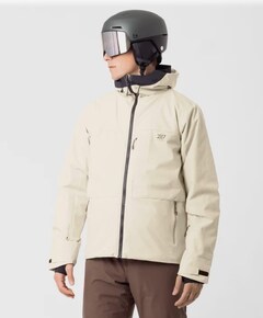 Heren ski-jas beige
