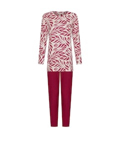 Dames pyjamaset rood